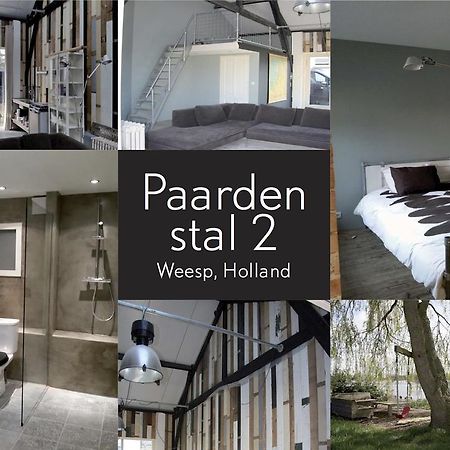 Paardenstal, Private House With Wifi And Free Parking For 1 Car Lägenhet Weesp Exteriör bild